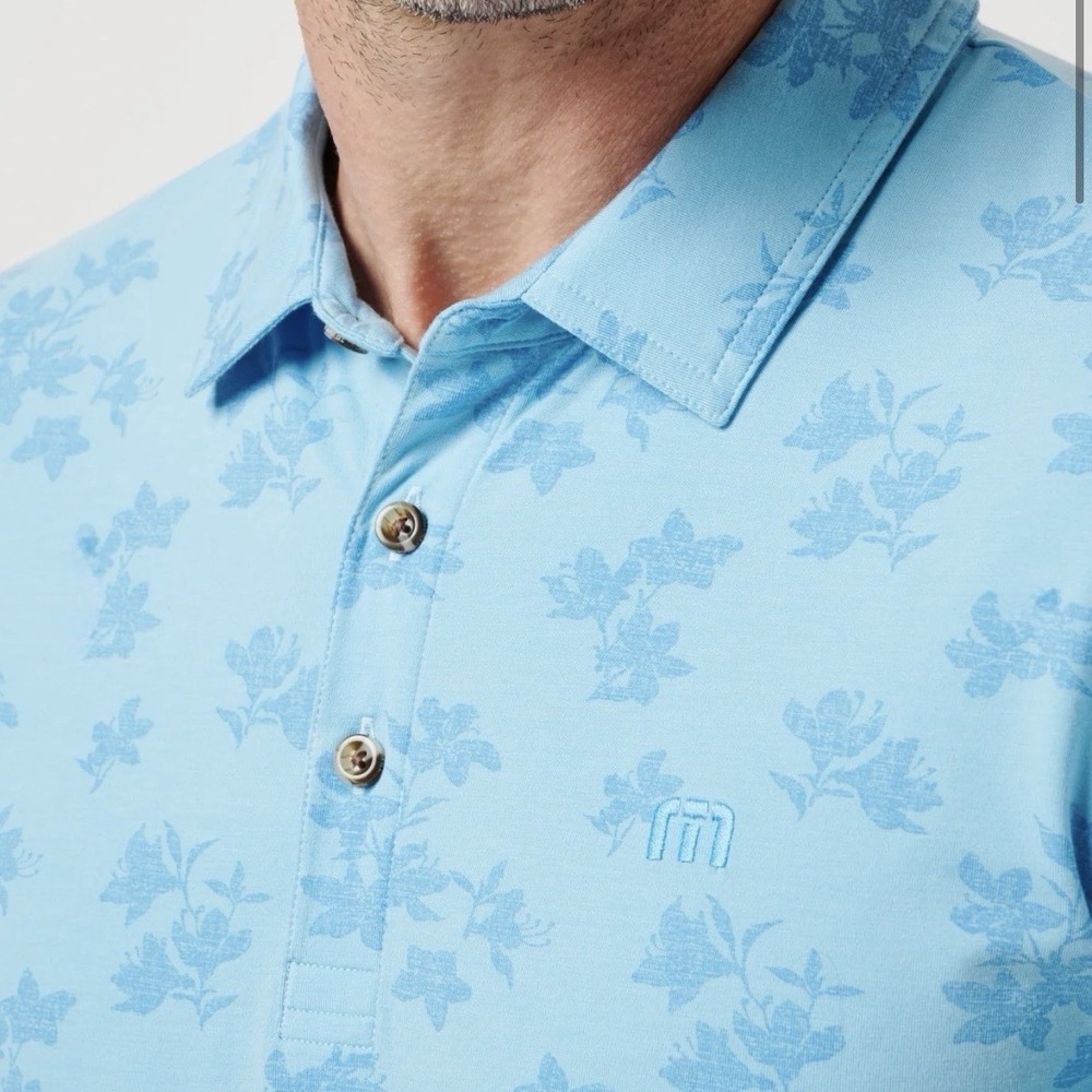 NEW Travis Mathew Cloud Collection Port Day Mens XXL Polo Golf Shirt $104